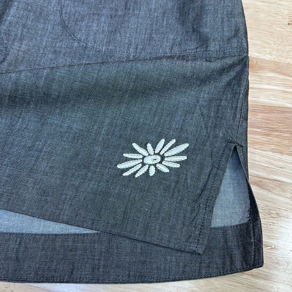 Skhoop Samira Cotton/BambooMini Drawstring Side Zip Skirt - Picture 6 of 9